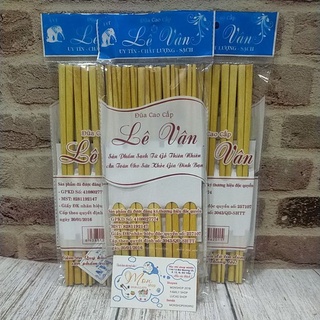 <Video SP 100%> Đũa Gỗ Trắng Lát Hoa Lê Vân Cao Cấp