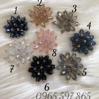 Nhụy pha lê tháp 3cm