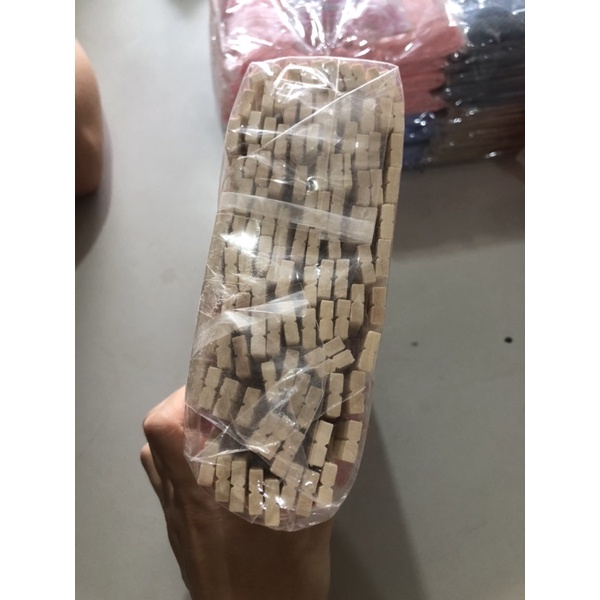 Set 100 đôi đũa gỗ tách dùng 1 lần có bọc giấy từng đôi