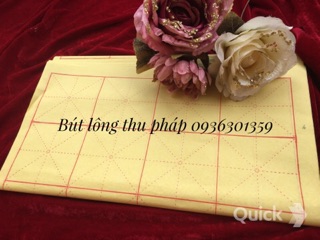 Giấy ô Mễ viết thư pháp