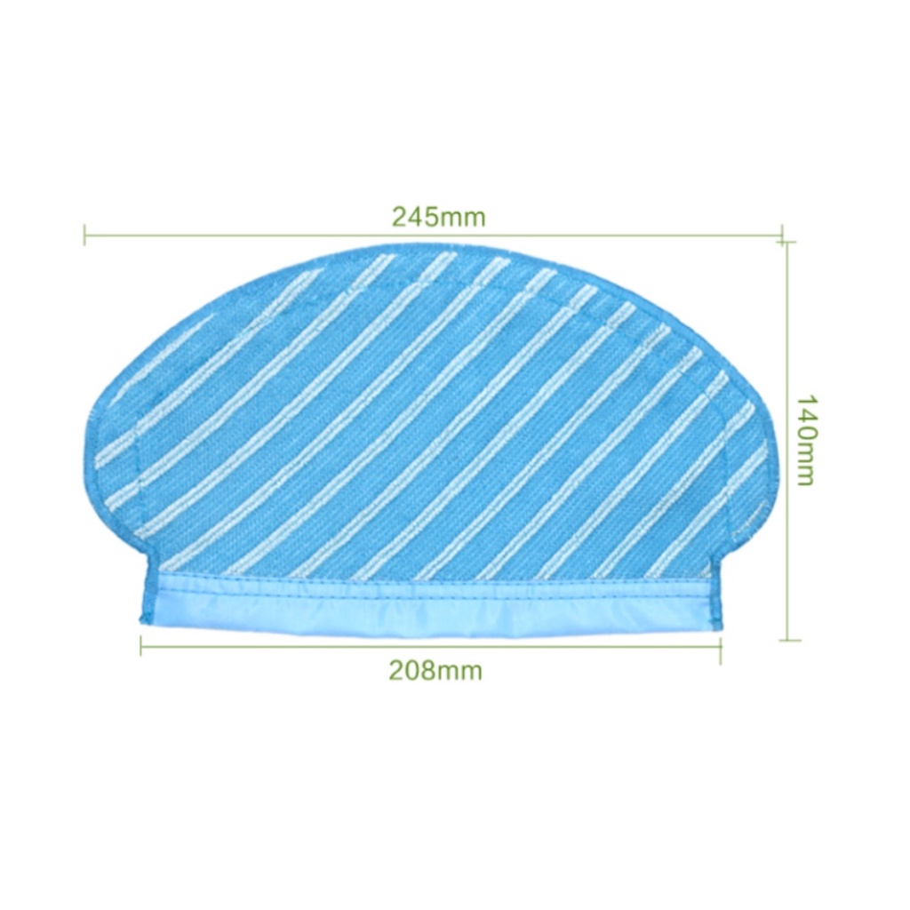 Khăn lau robot hút bụi lau nhà Ecovacs T5 Hero, T5 Max, T5 Neo, T5 Power, T5 Pro, N8, N5, DJ65, DV35, Ozmo 920, Ozmo 950