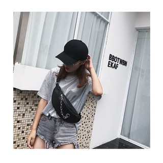 Túi da đeo chéo unisex