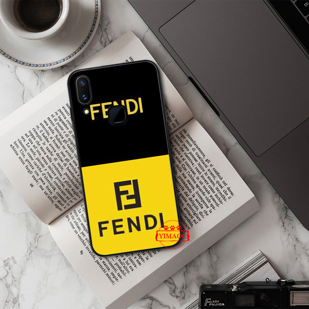 Ốp Lưng Mềm In Chữ Fendi Cho Vivo V20 Se Y20I Y20S Y20 Y30 Y31 Y51 X60 Pro 92a