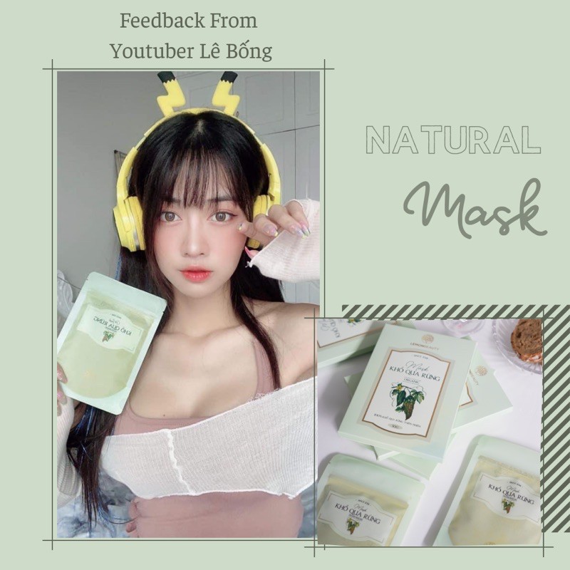 MASK KHỔ QUA RỪNG LEMONBEAUTY CÔNG TY XẢ LỖ NGHỈ BÁN