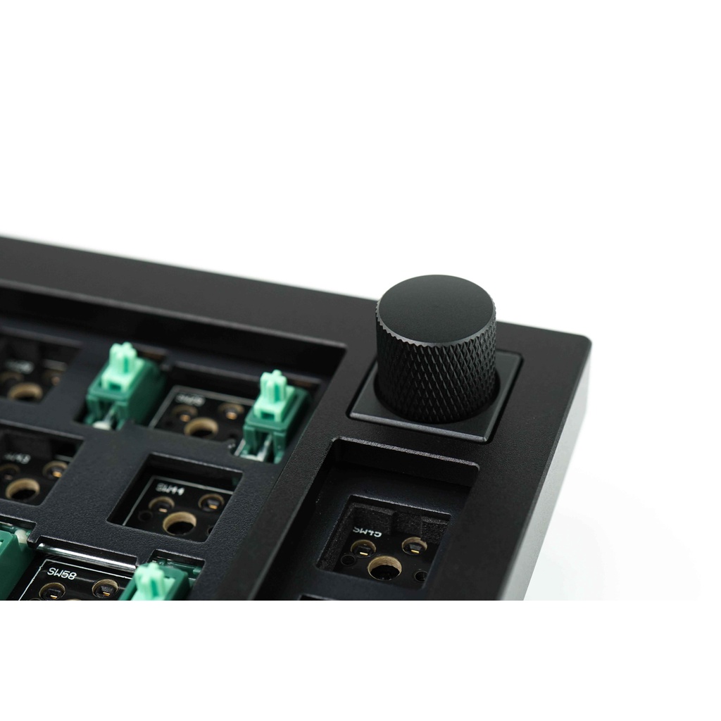 Bàn phím cơ Keychron Q2 Knob (Có Núm Vặn) (QMK / Gasket Mount / Hotswap / RGB) -Bảo hành 12 tháng