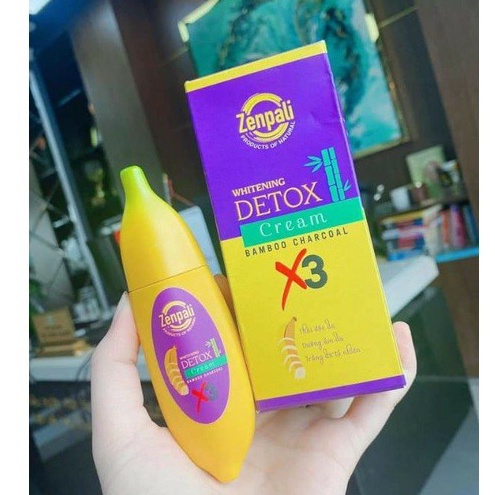 Chuối Cấy Trắng Zenpali 30gr tác dụng giảm thâm thải chì