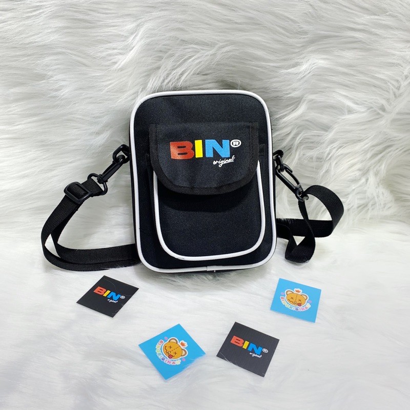 TÚI ĐEO CHÉO SS4 TRẮNG CHÍNH HÃNG SHOP BIN ORIGINAL | BigBuy360 - bigbuy360.vn