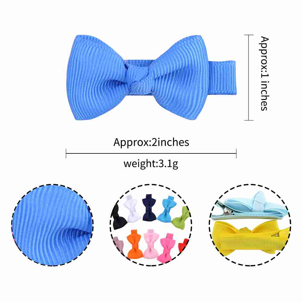 Kẹp tóc KIDSBOWS hình nơ nhỏ 1.96'' nhiều màu sắc xinh xắn dành cho bé gái