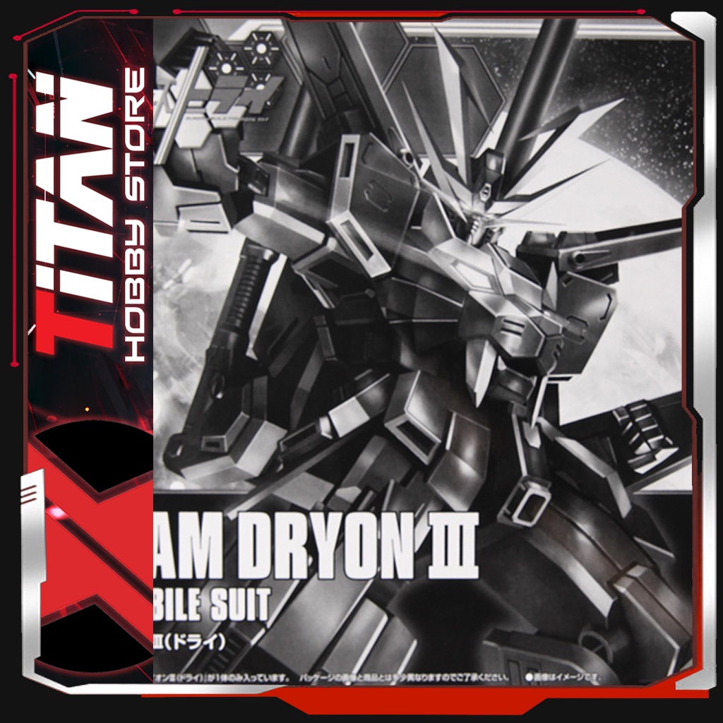 Mô hình lắp ráp Gunpla P-BANDAI: HGBF 1/144 GUNDAM DRYON III Bandai Japan