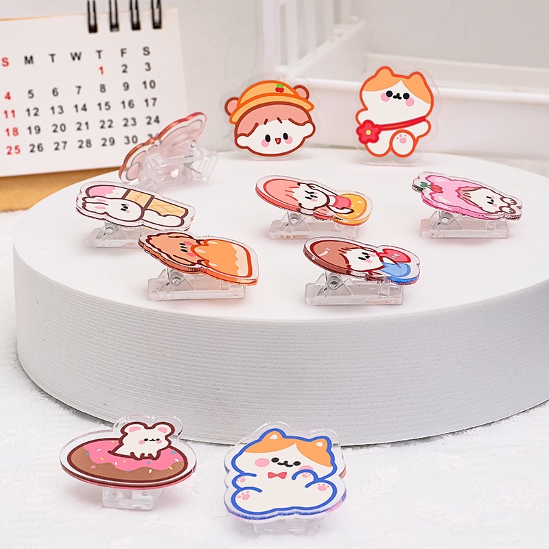 Kẹp giấy, kẹp đồ dùng dễ thương