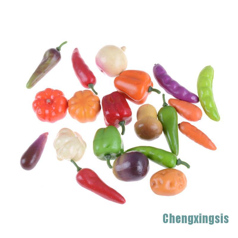 Bộ 10 Rau Củ Mini Dùng Trang Trí Nhà Cửa