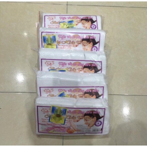 [gói 180gr] Khăn vải khô đa năng Hiền Trang Baby - mềm mại an toàn với da bé