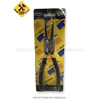 Kìm Mở Phanh Mũi Thẳng 7" (180mm) Yeti