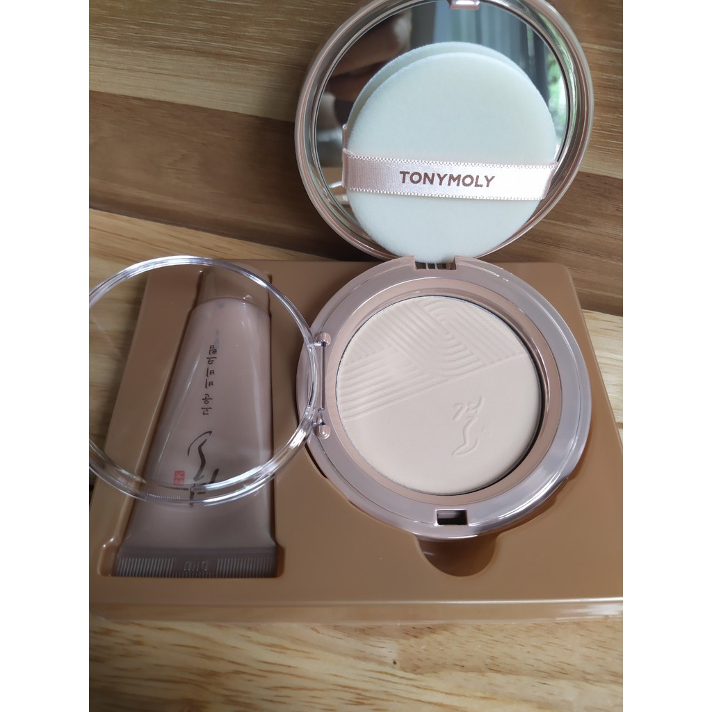 [Hàng mới về] Set (Bộ) Phấn Đông Y Siêu Mịn Tonymoly The Oriental Gyeol Goun Two Way Pact SPF 48 PA+++ | BigBuy360 - bigbuy360.vn