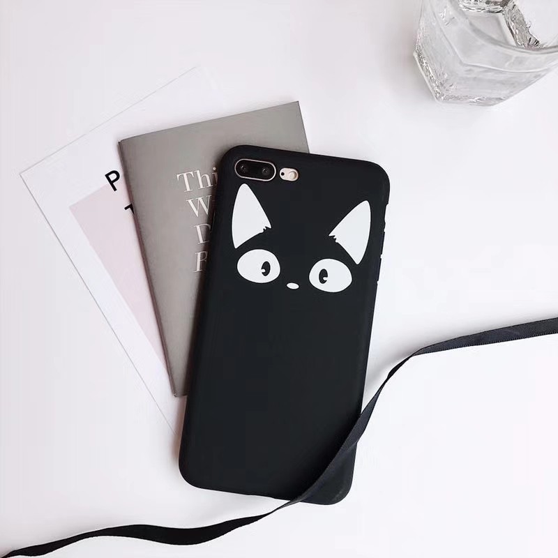 Ốp lưng điện thoại nhựa mềm hình đôi mắt cho iPhone 6 6s 7 8 6plus 7plus 8plus X | BigBuy360 - bigbuy360.vn