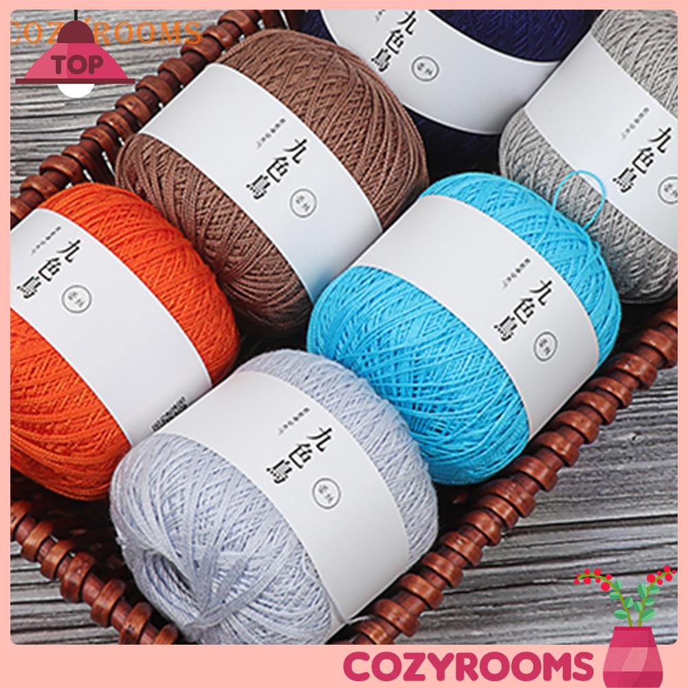 1 cuộn hai sợi dây cotton mềm DIY DIY khâu dệt đan dệt thủ công sợi dây