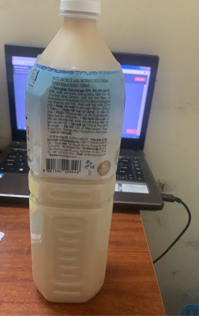 Nước gạo Hàn Quốc woongjin 1,5 L