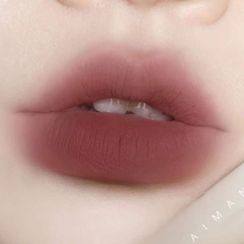 [Hàng mới về] Son kem lì Daimanpu chống thấm nước với 5 màu sắc dễ thương lựa chọn