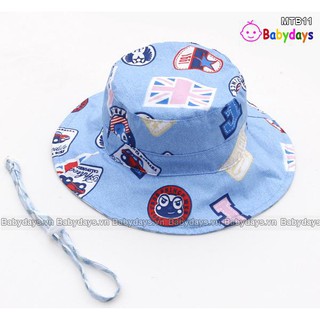 Mũ rộng vành bé trai TH13