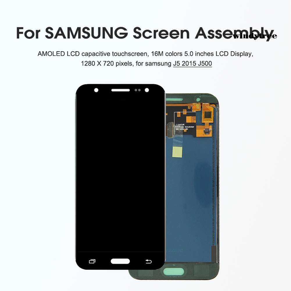 (Hàng Mới Về) Màn Hình Cảm Ứng Lcd Thay Thế Cho Samsung Galaxy J5 2015 J500 J500F J500Fn
