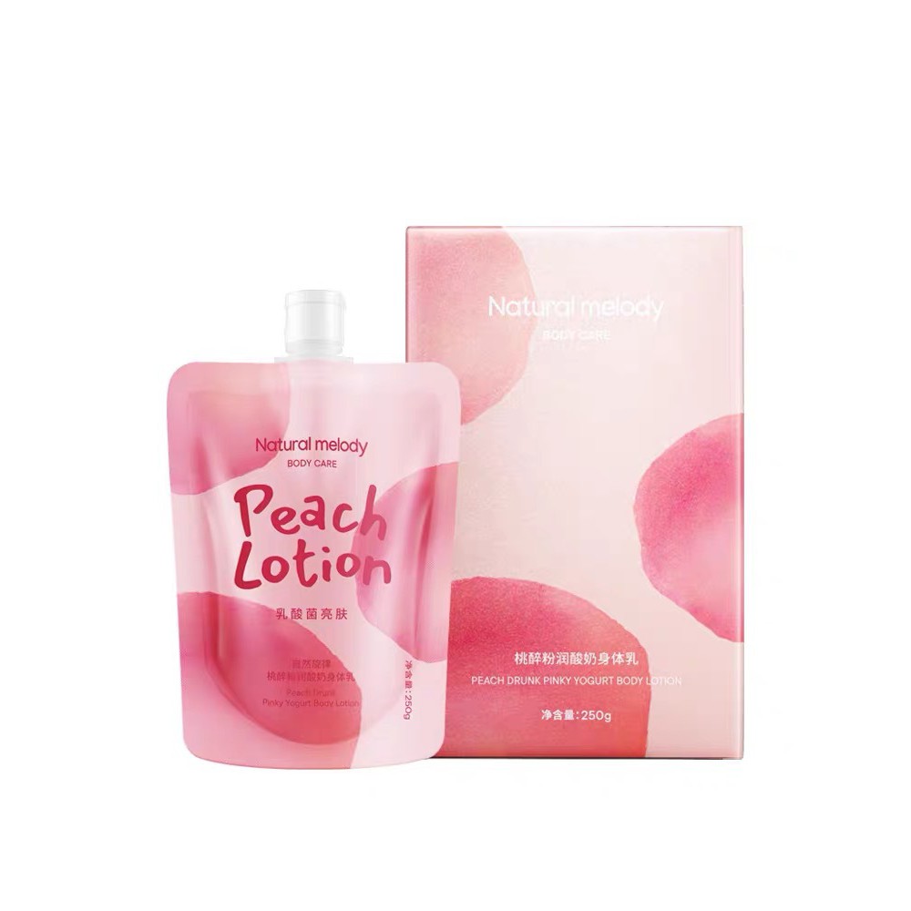 Sữa dưỡng thể Natural Melody Peach Lotion chiết xuất quả đào 250g (NM85)