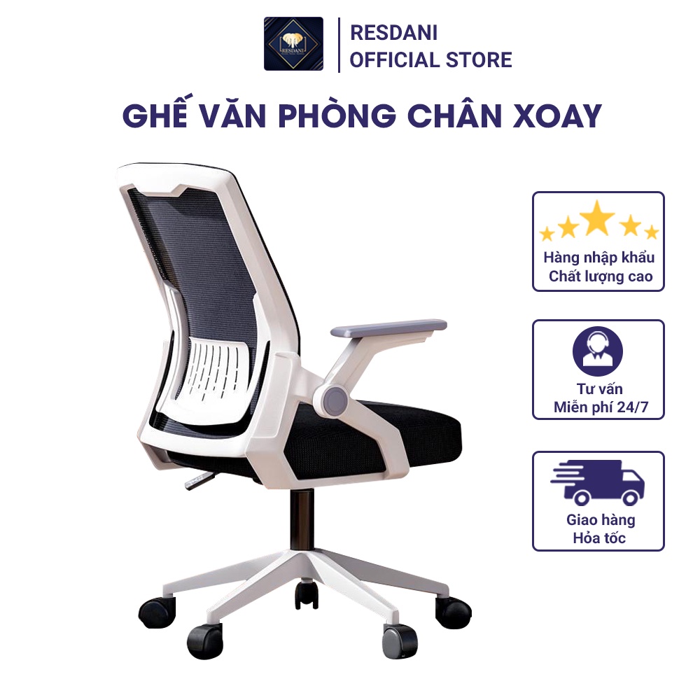 [Mã BMBAU300 giảm 10% đơn 499K] Ghế Văn Phòng Chân Xoay , Làm Việc VP-29 Siêu Tiện ích -Hàng Nhập Khẩu