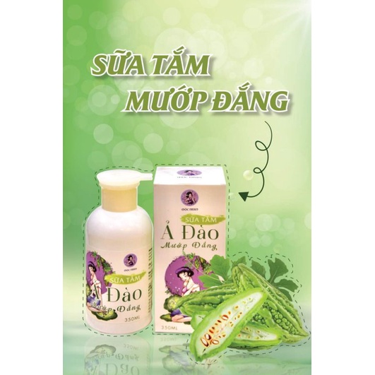 [SẢN PHẨM MỚI] Sữa tắm Ả Đào mướp đắng 350ml - Thảo dược Mộc Nhan chiết xuất thiên nhiên 100%