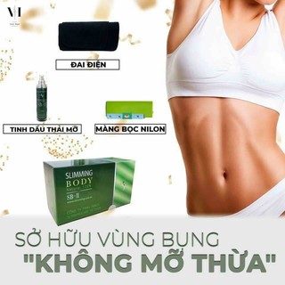 Bộ ủ nóng  giảm mỡ bụng đùi Slimming Body 2 Thường
