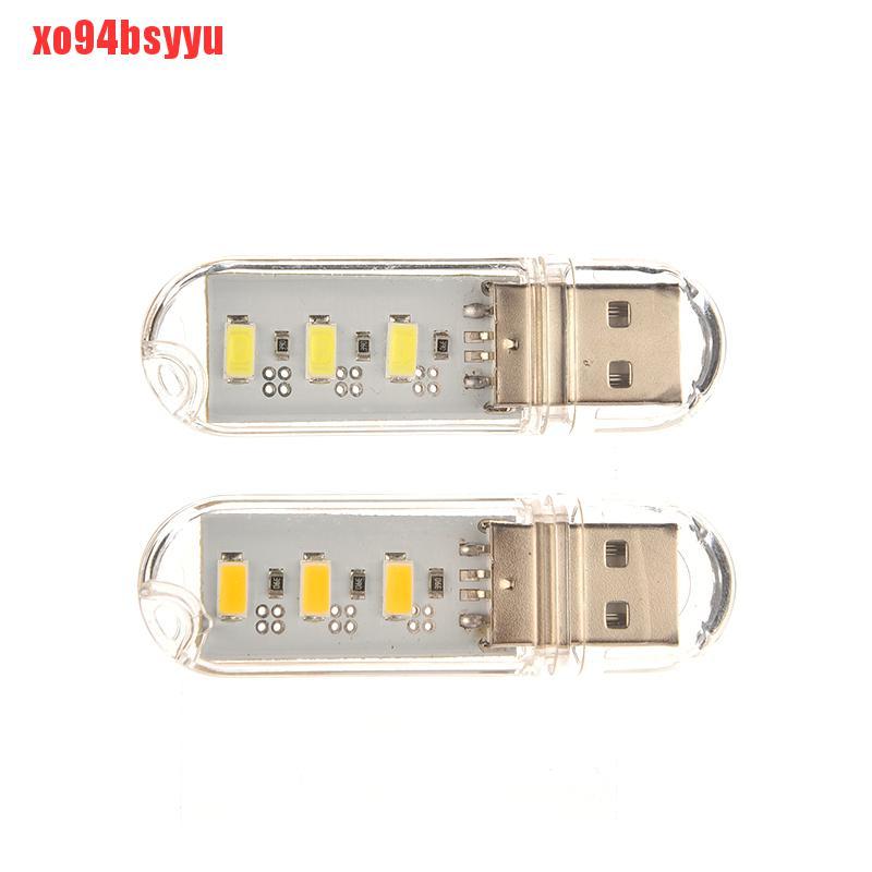 Đèn Led Usb 3 Bóng Hình Chữ U Xo94Bsyyyu