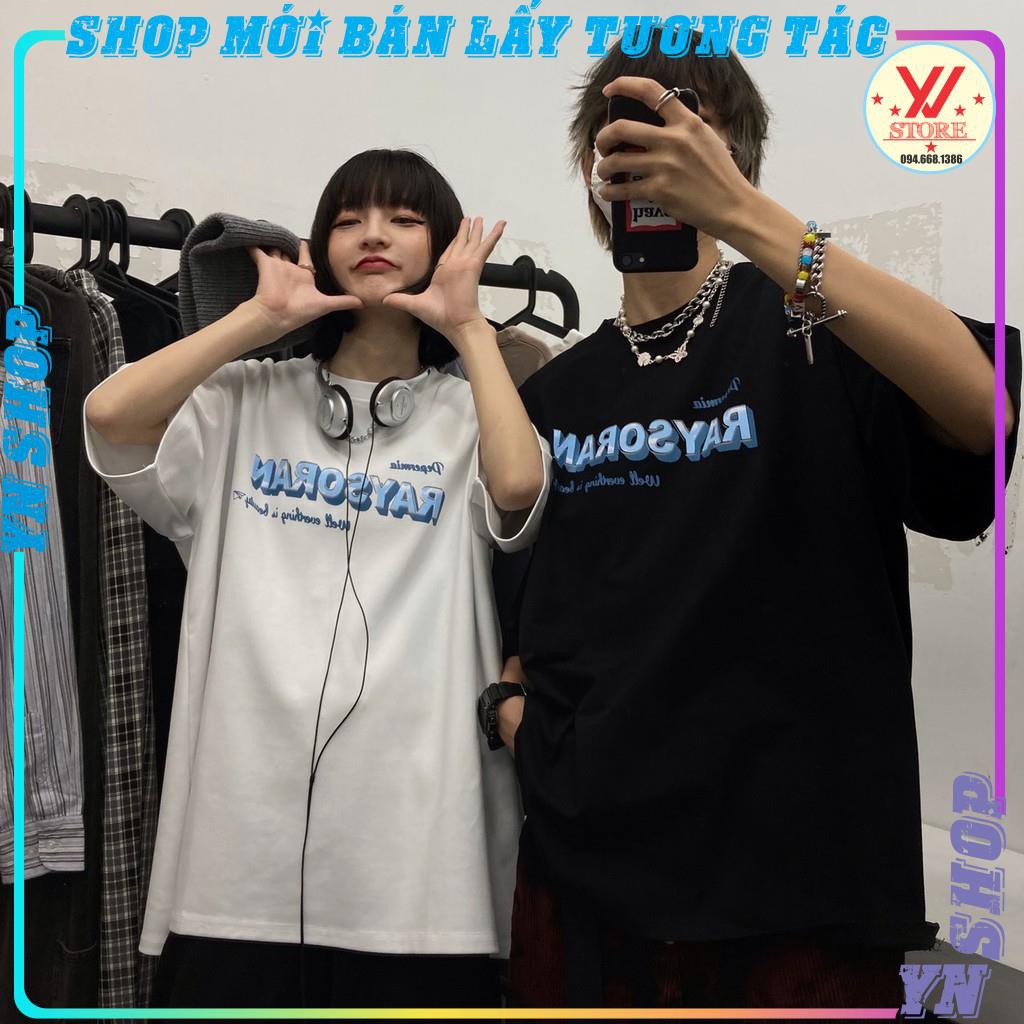 Áo thun tay lỡ form rộng unisex PAYSORAN ,áo phông nam nữ cá tính phong cách hàn quốc - JASHOP