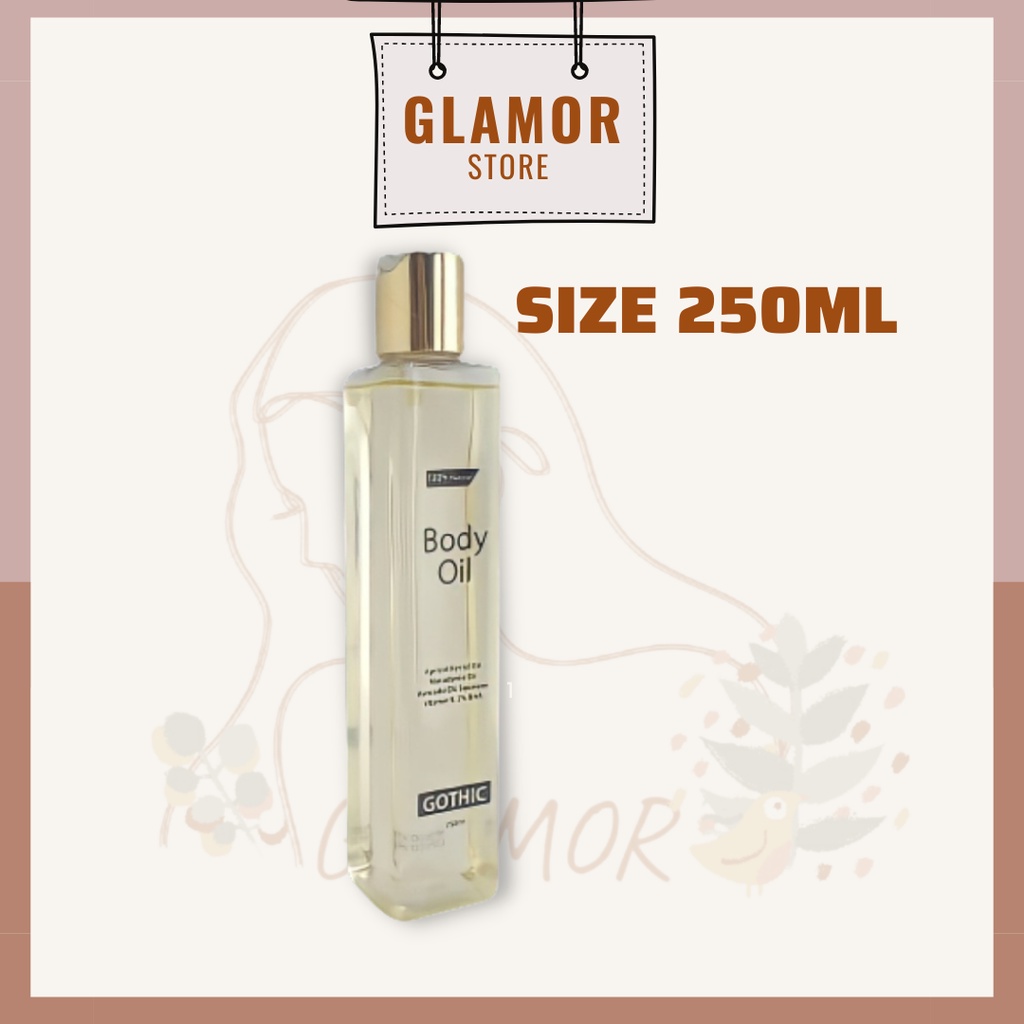 Dầu Dưỡng Da Body Oil GoThic 150ml - 250ml Cải Thiện Tình Trạng Viêm Nang Lông GLAMOR | BigBuy360 - bigbuy360.vn