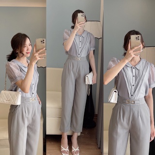 Áo sơ mi né viền đen