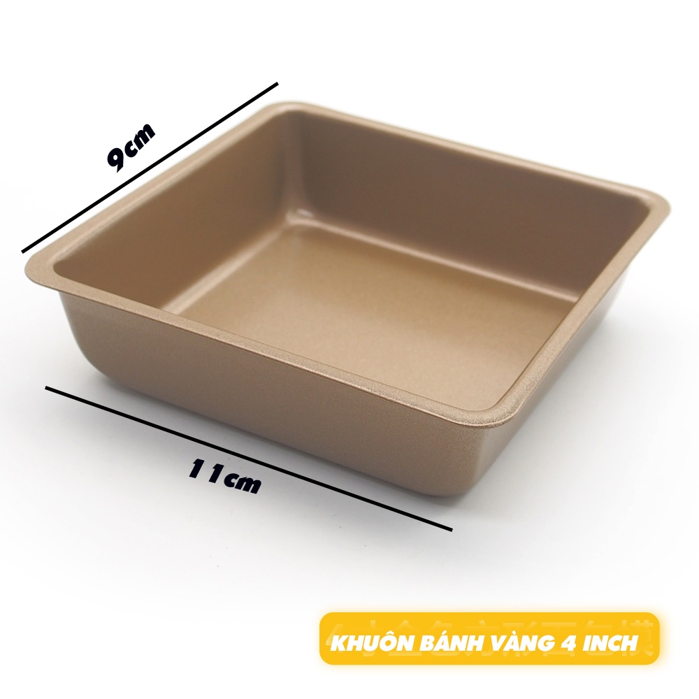 Khuôn Làm Bánh Mỳ Hoa Cúc Chống Dính Hình Chữ Nhật - Dụng Cụ Làm Bánh Cao Cấp Cho Gia Đình - Smarthome GG