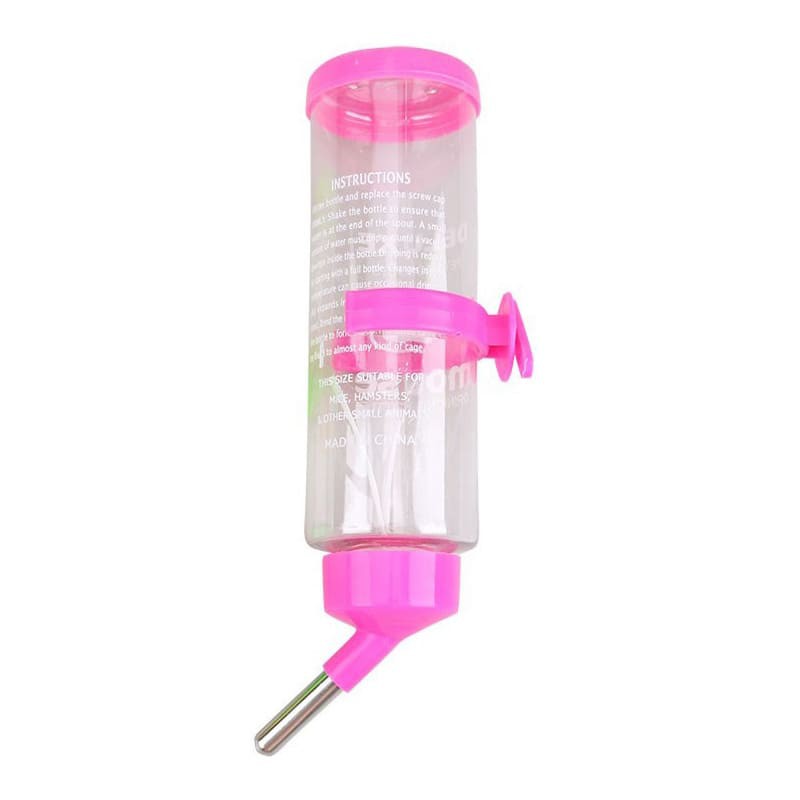Bình nước treo lồng cho hamster, nhím, thỏ dung tích 250ml Kún Miu