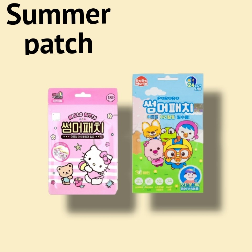 Miếng Dán Hình Nhân Vật PORORO {30Patches) HELLO KITTY