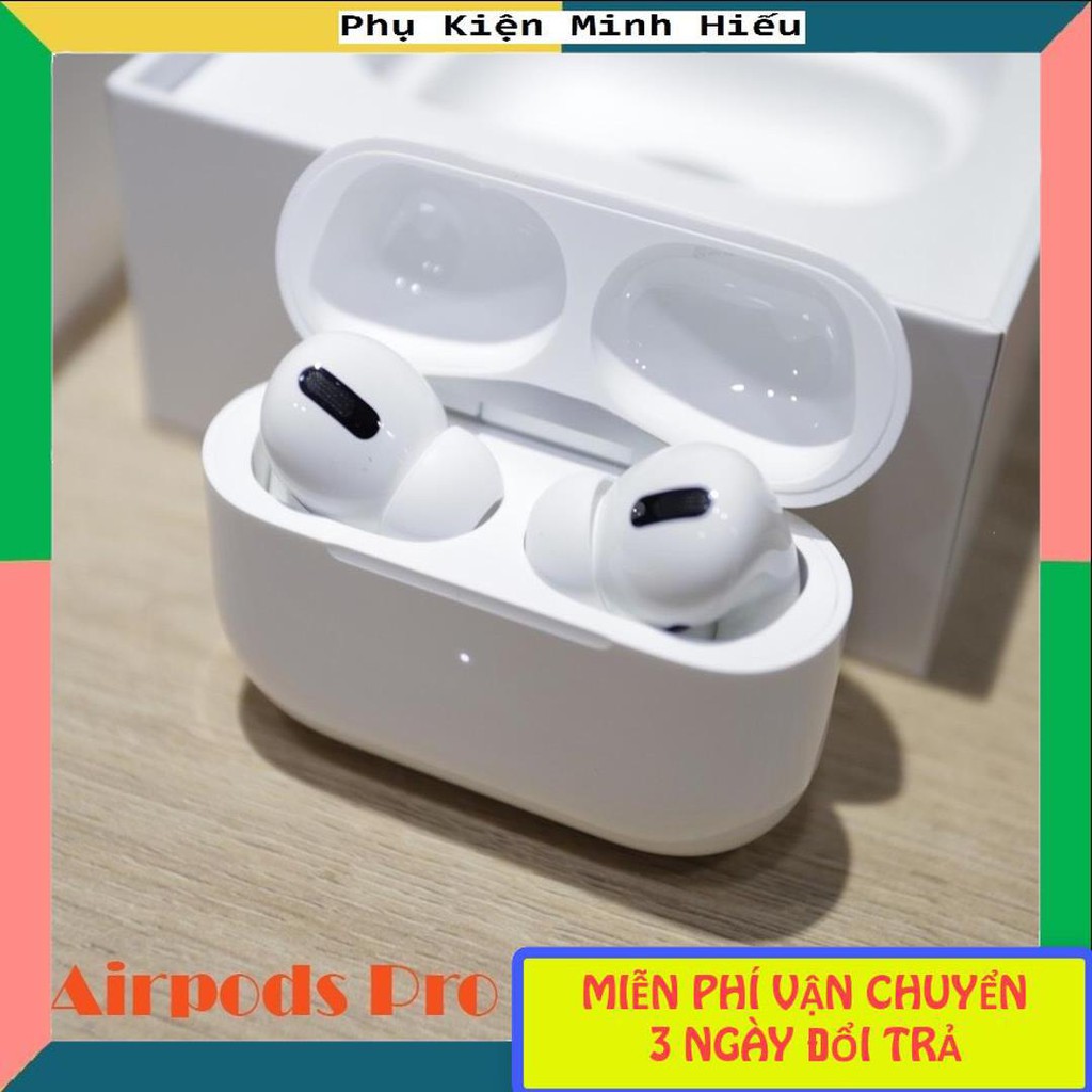 Tai nghe bluetooth AP Pro thế hệ mới Đổi Tên, Định Vị, Sạc Không Dây Dùng cho Cả iOS và Androi Bảo hành 3 tháng