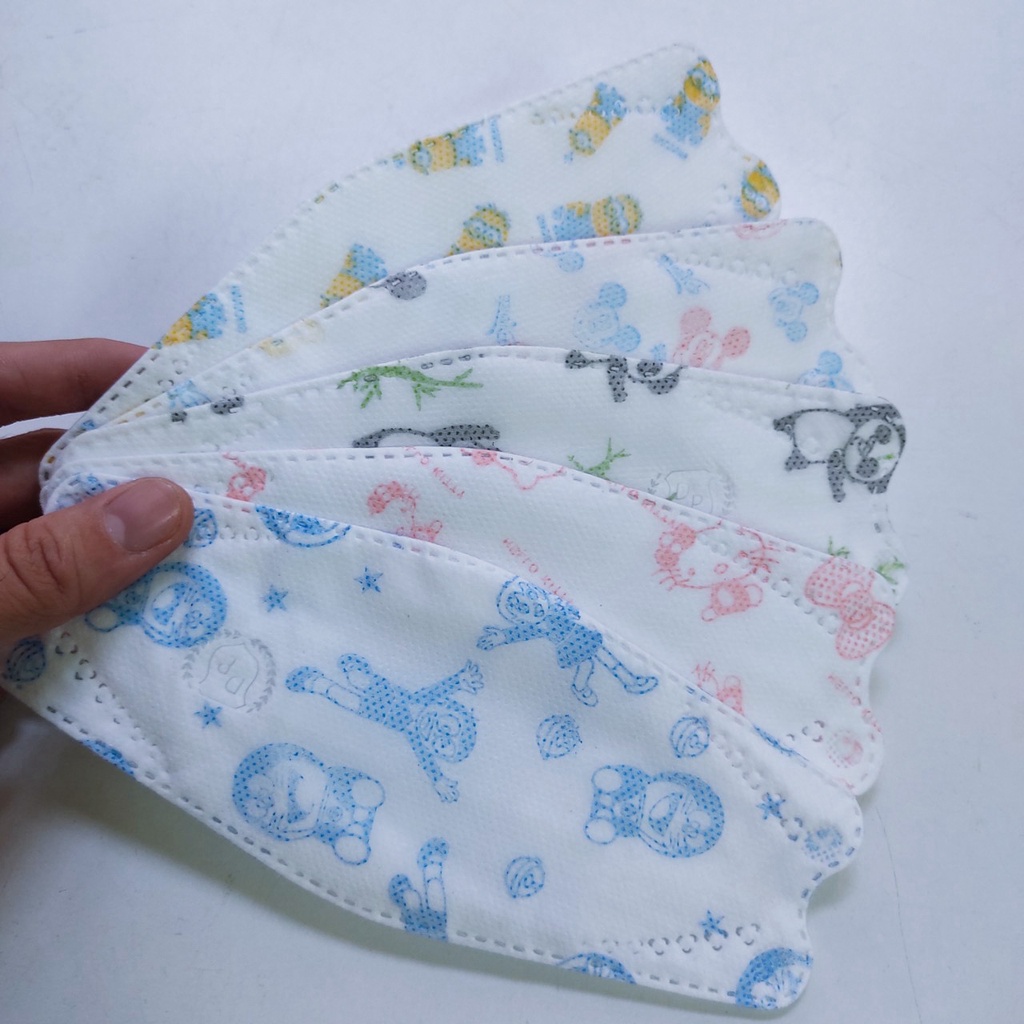 [Sỉ 1 thùng 300 cái kf94 trẻ em 3-12 tuổi] Khẩu trang kf94 em bé Bảo Anh mask 4 lớp kháng khuẩn, công nghệ dập hàn quốc