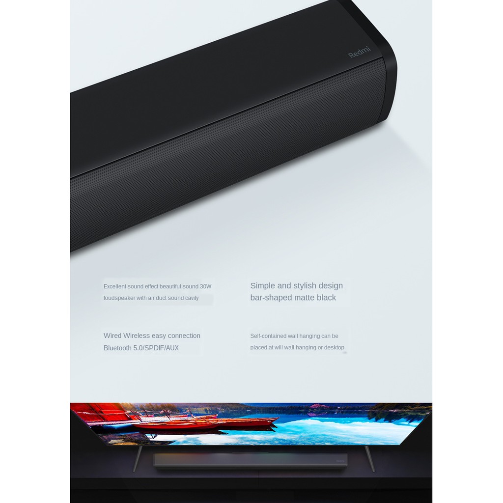 [HÀNG CÓ SẴN] Loa Thanh Tivi Smart Xiaomi Redmi Soundbar TV