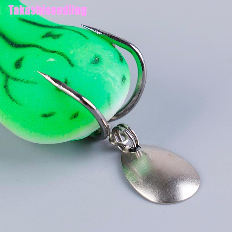 Mồi câu cá giả mềm mại hình con ếch