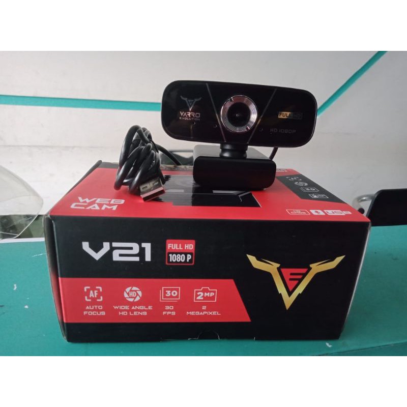 Webcam 1080p Varro V21 | BigBuy360 - bigbuy360.vn