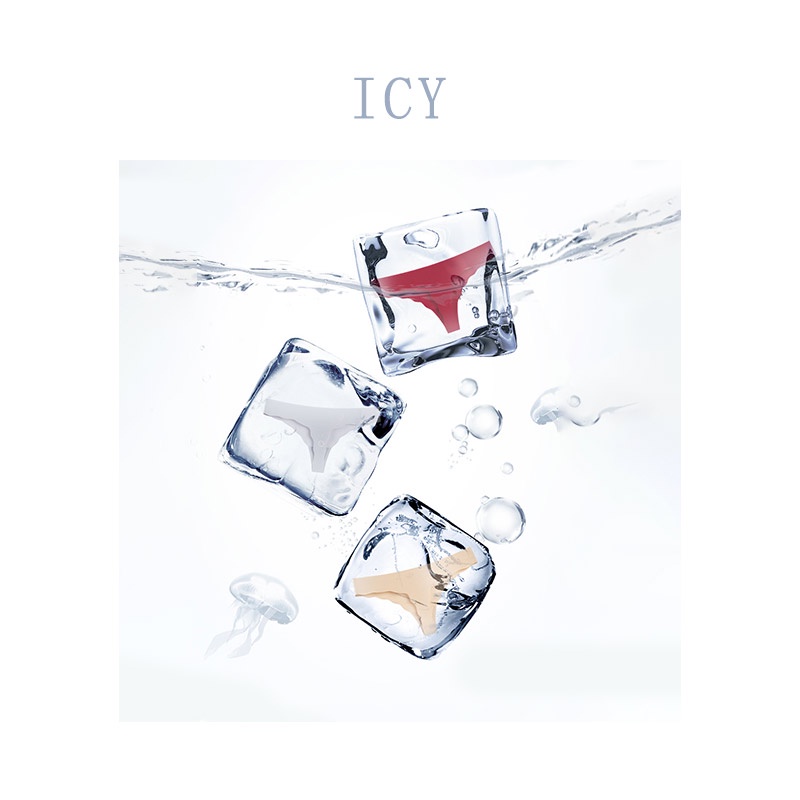 Set 3 quần lót lưng thấp không đường may siêu mỏng mềm mại cho nữ