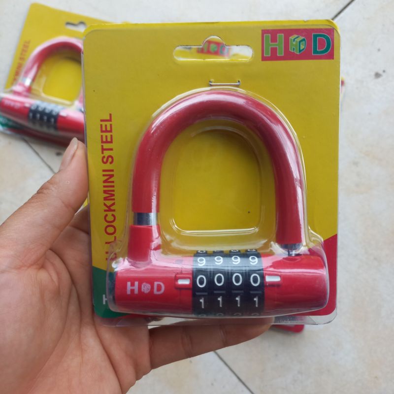 KHÓA CHỮ U 4 SỐ - CHỐNG TRỘM