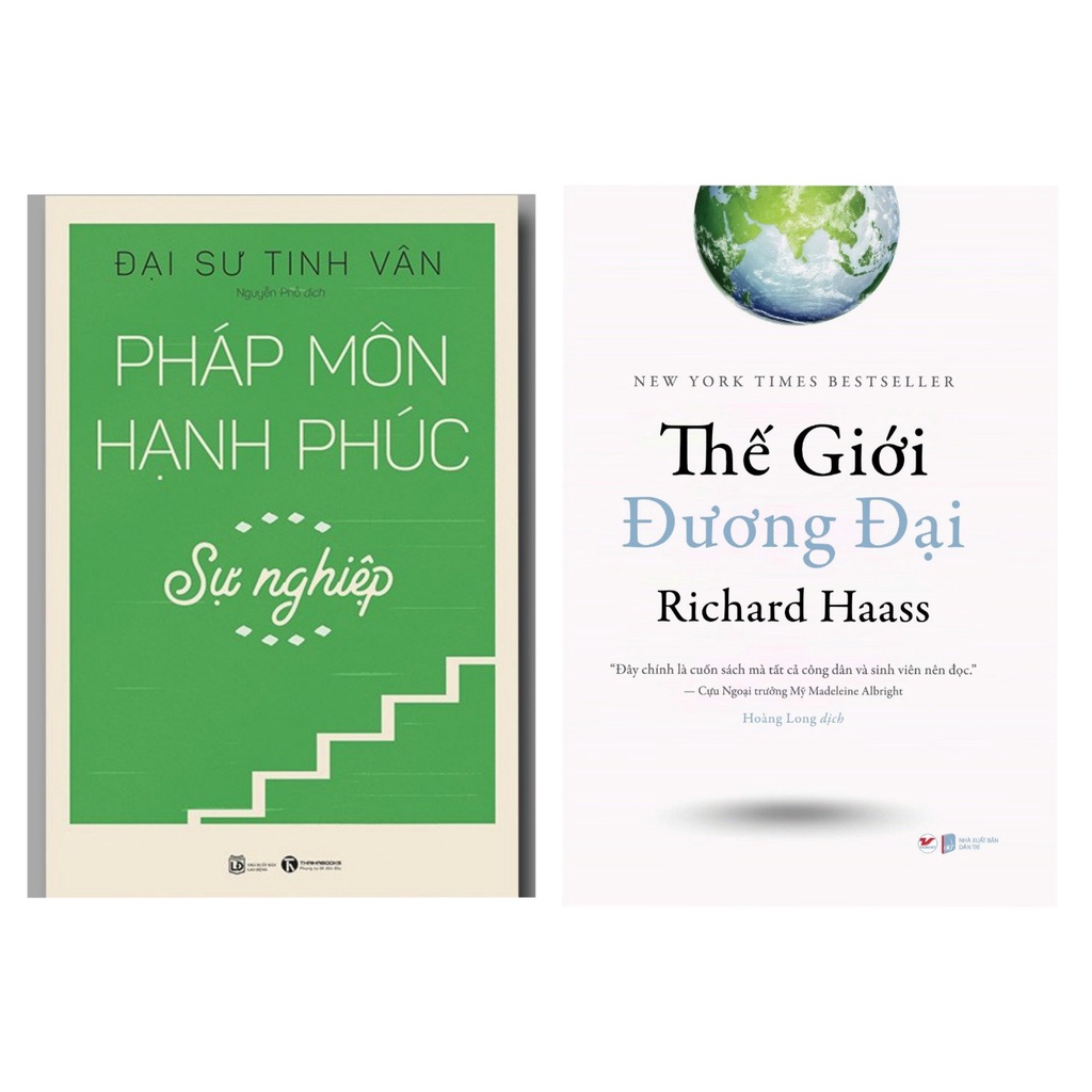 Sách Combo 2q: Pháp Môn Hạnh Phúc - Sự Nghiệp - th + Thế Giới Đương Đại - tv