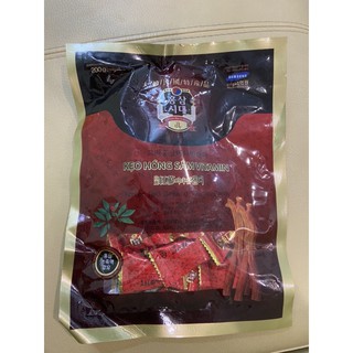 Kẹo hồng sâm hàn quốc 200g (korea red ginseng vitamin candy