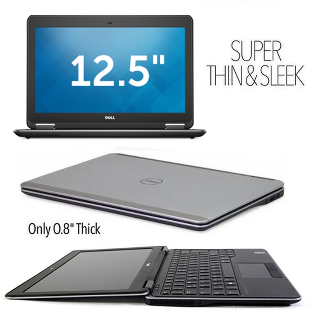 Siêu mỏng Utrabook Mini Dell 7240 Core i7 4600U, Core i5 4300U,laptop cũ chơi game cơ bản | BigBuy360 - bigbuy360.vn