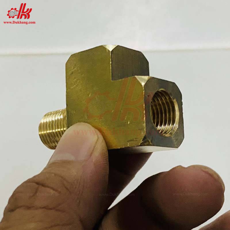 Tê xéo thau - Ngã ba ren trong ren ngoài hong