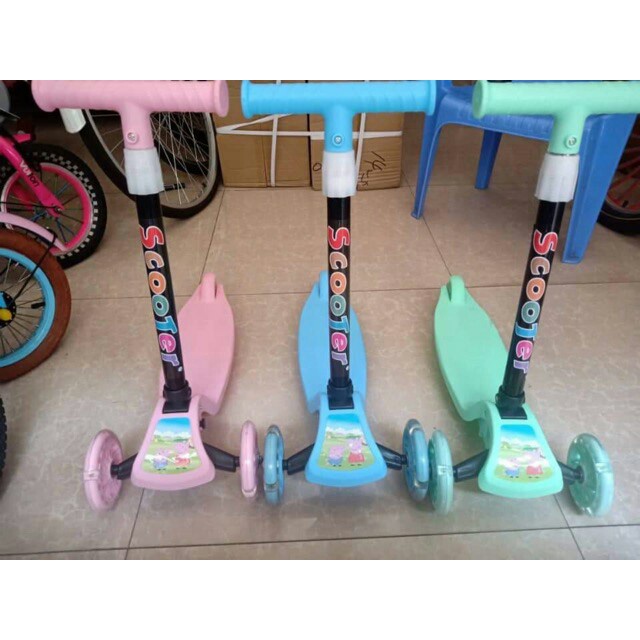 XE TRƯỢT SCOOTER NHỰA 3 BÁNH ĐÈN LED giá tại xưởng