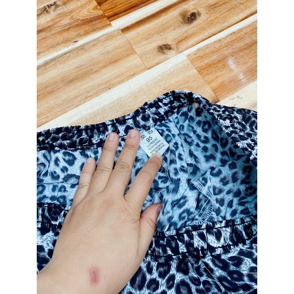 [153FASHIONSALE1]Quần beo ống rộng xuất Hàn
