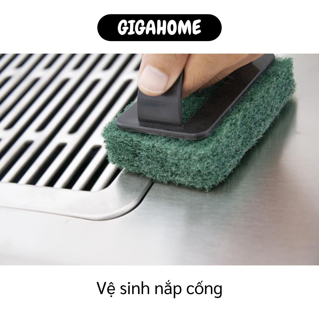 Cọ Chà Bếp GIGAHOME Dụng Cụ Lau Chùi, Bàn Chải Vệ Sinh Nhà Tắm Thông Minh BA1 Có Tay Cầm Tiện Lợi 3365