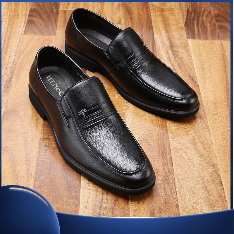 👞[Qùa tặng hấp dẫn ] Giày Da Nam Trung Niên Giày dành tặng cho các ông ,các bố, siêu êm chân lịch lãm sang trọng dd20 | BigBuy360 - bigbuy360.vn